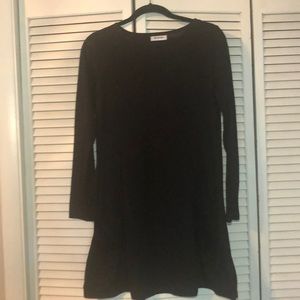 Black long sleeve dress